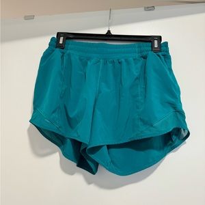 Green hotty hot shorts